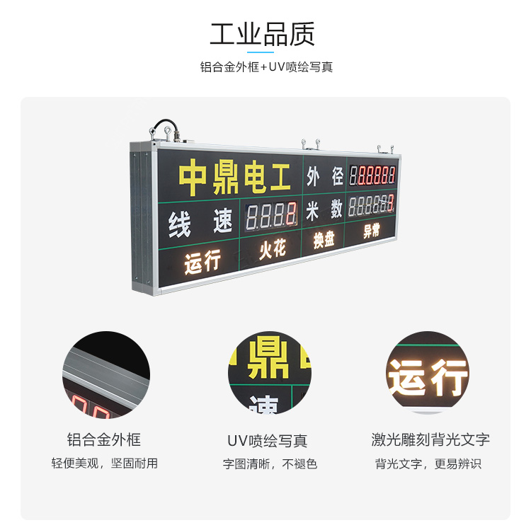 线束生产线电子看板产品细节