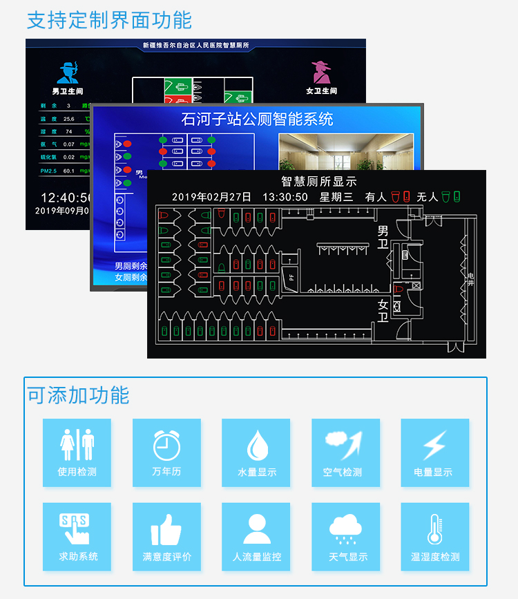 智慧公厕定制界面
