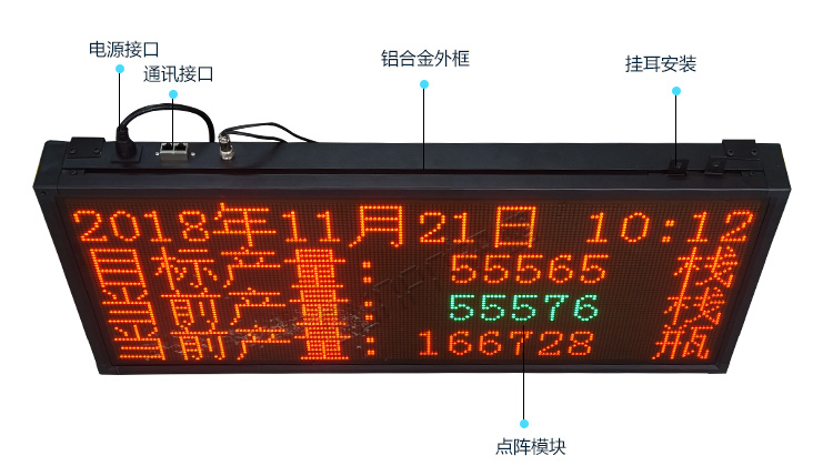 电子看板产品细节