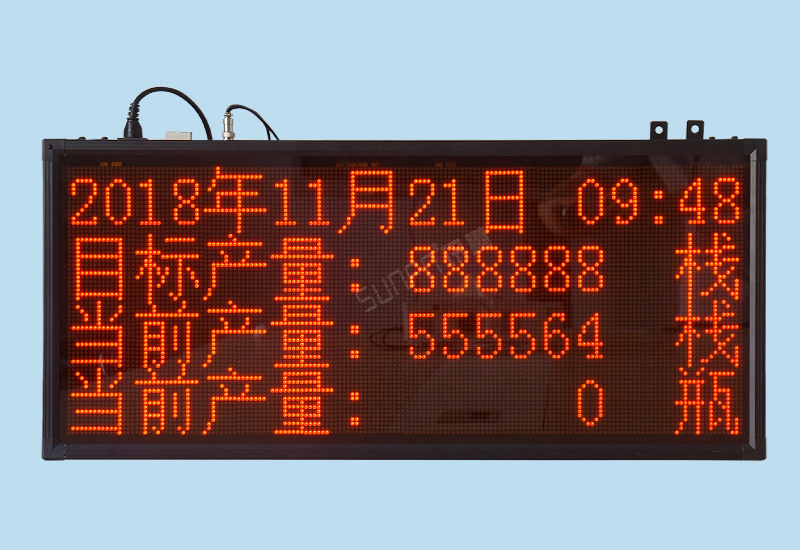 电子看板_车间生产管理看板系统_二次开发LED显示屏_讯鹏科技 