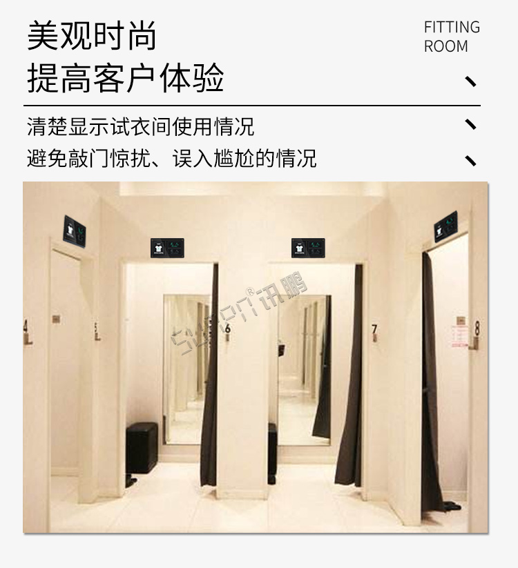 试衣间有人指示牌产品介绍