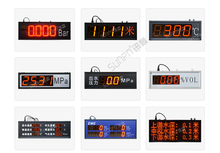 温湿度显示屏案例参考