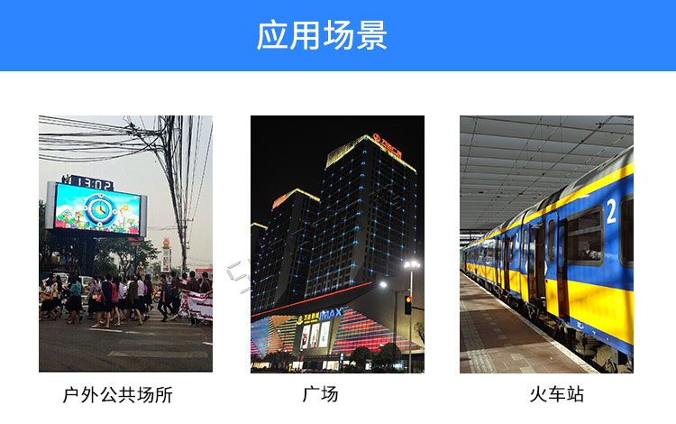 温度时间显示屏应用场景