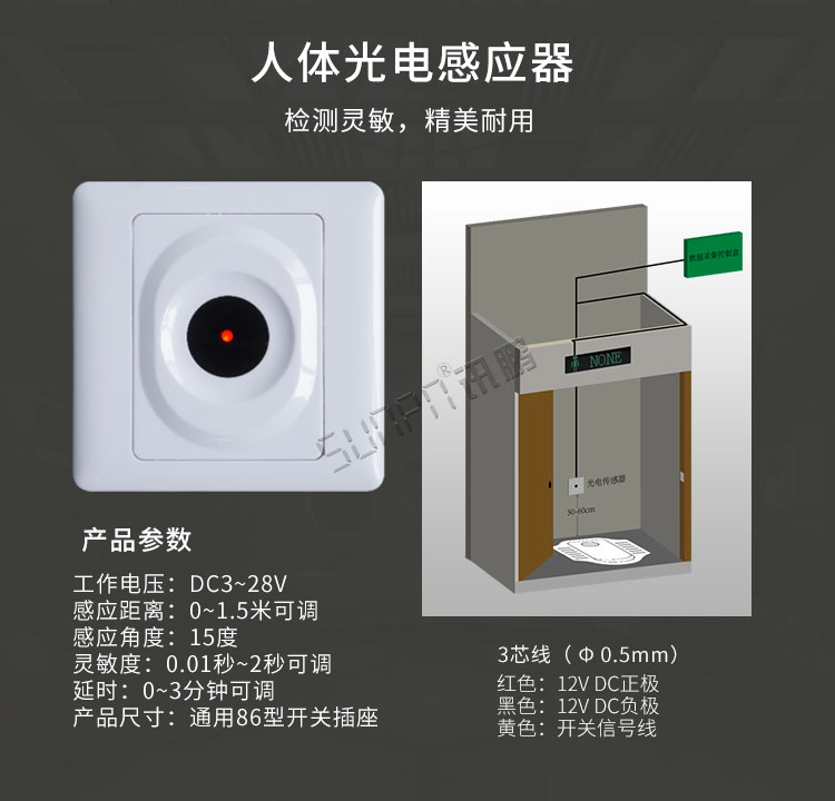 卫生间显示屏传感器介绍