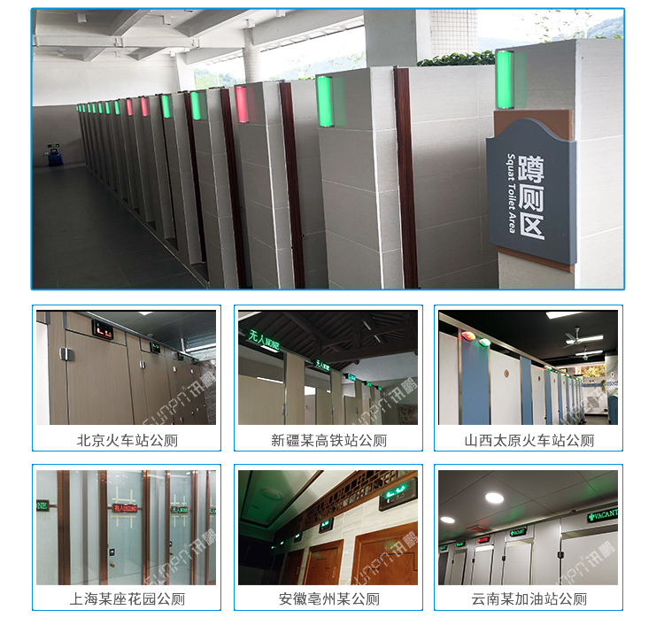 卫生间显示屏案例参考