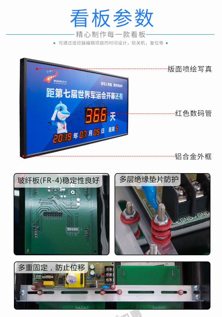 倒计时牌产品参数