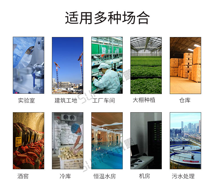环境数据采集显示屏应用场景