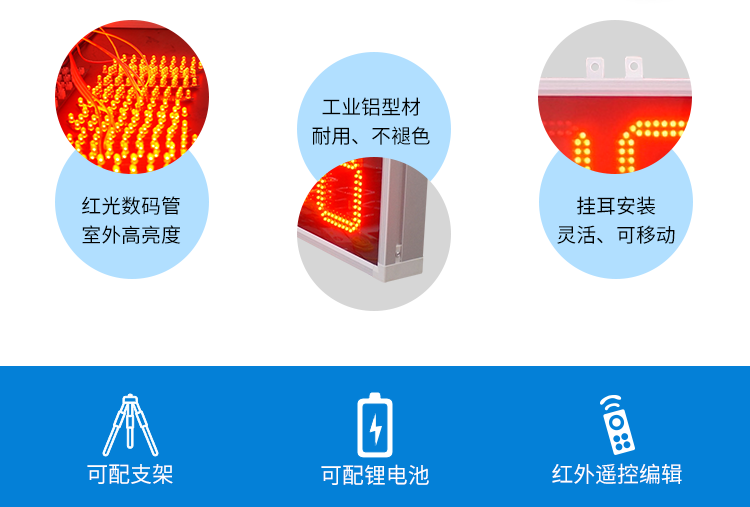LED计时器显示屏材质介绍
