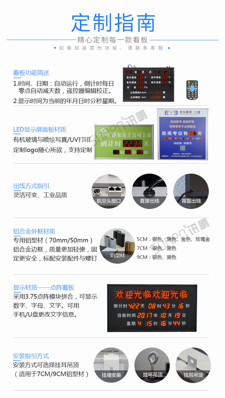 室内外环境监测显示屏定制指导 室内外环境监测显示屏定制指导