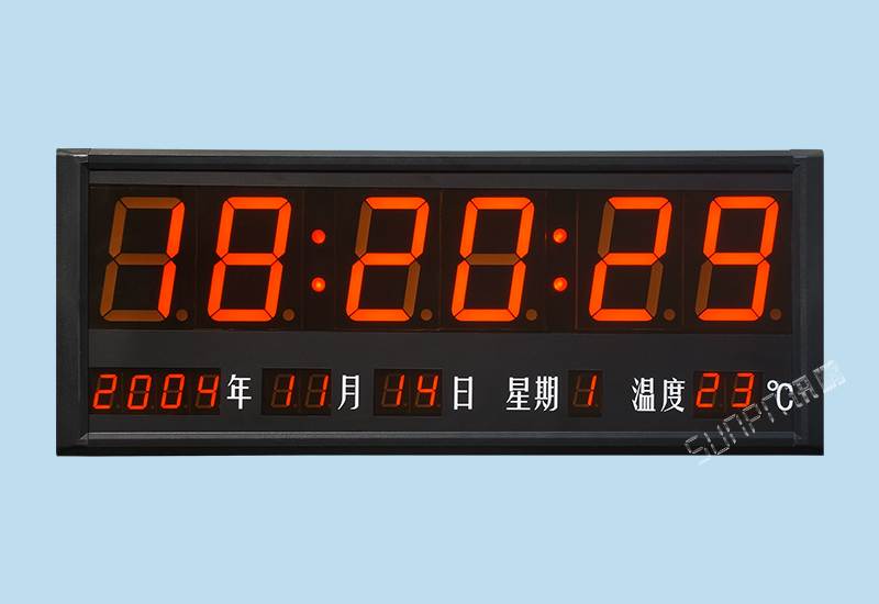 时钟系统_时间同步LED电子钟显示屏_讯鹏科技