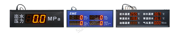 模拟量数据显示屏案例参考