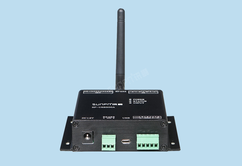 工业数据采集器_工业数据采集网关_USB/RS485/FR433_8路I/O口+AD采集