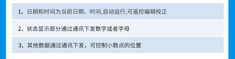 LED环境监测屏功能说明