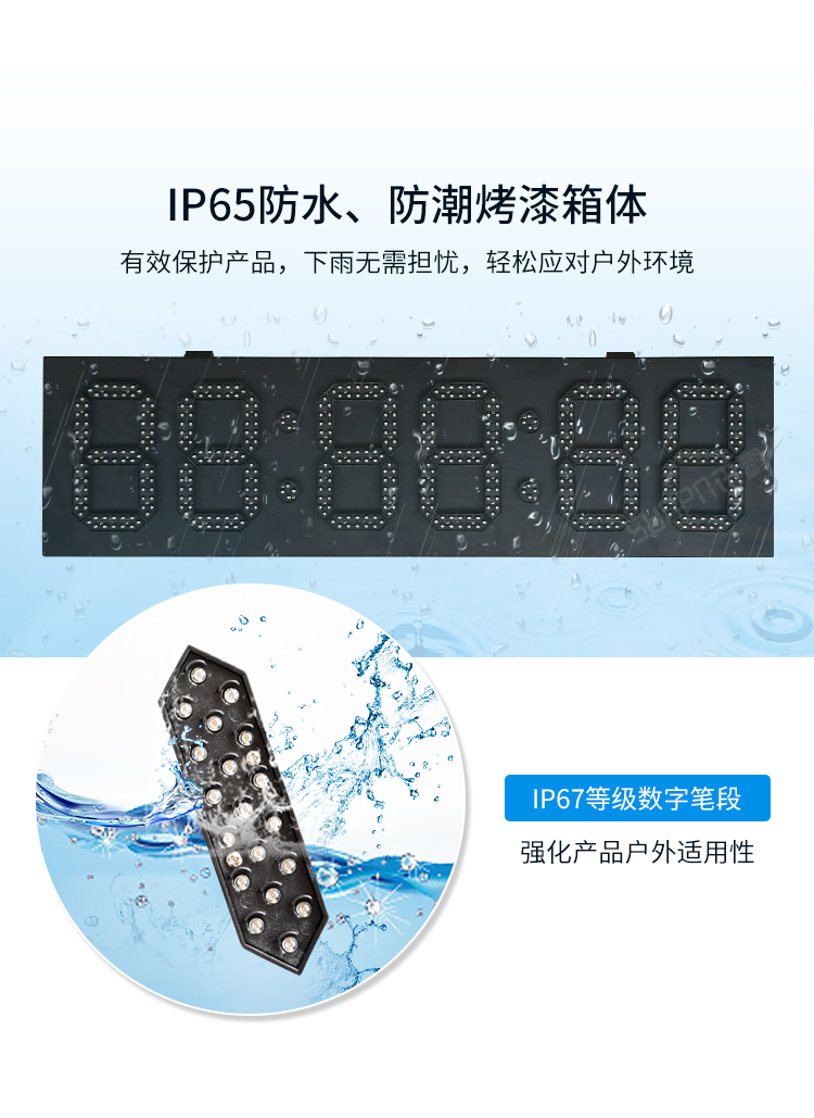 户外电子钟箱体介绍