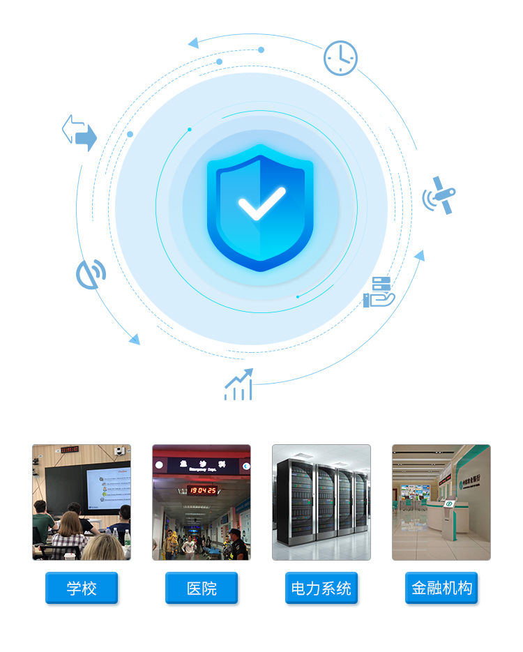 时间服务器应用广泛