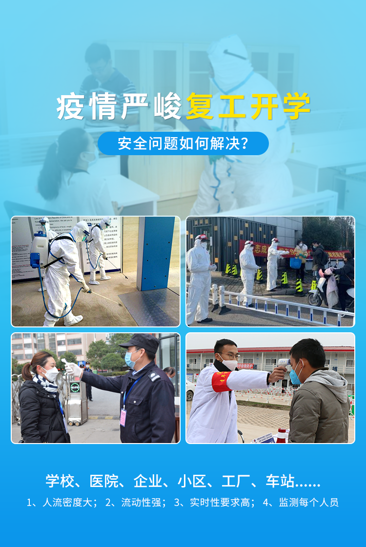 防疫自动测温看板产品介绍