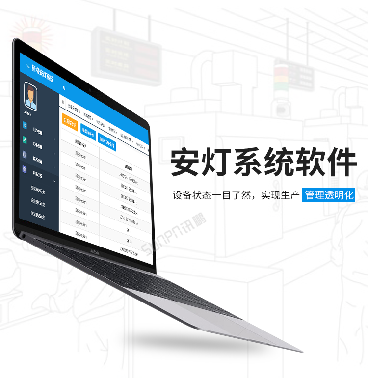 讯鹏安灯系统