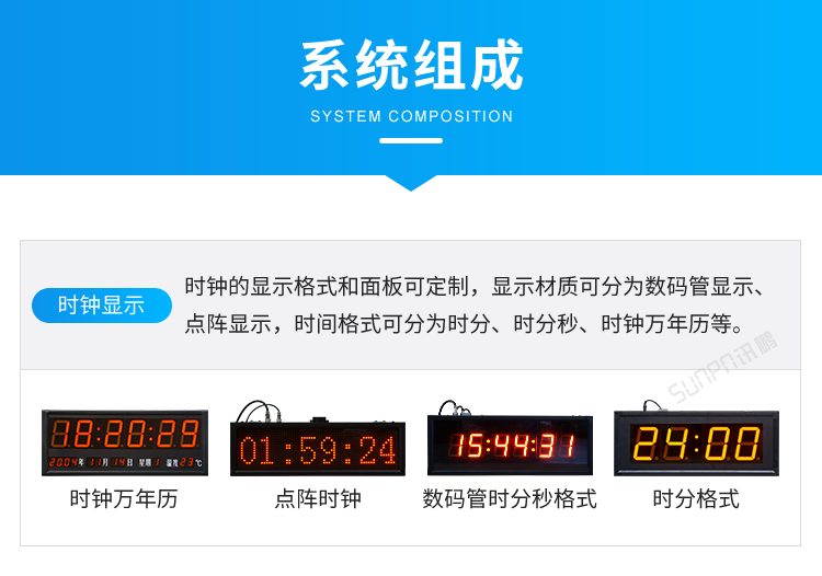 CDMA电子钟系统组成