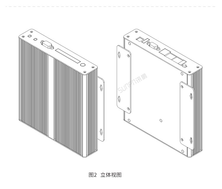 嵌入式工控小电脑产品结构图