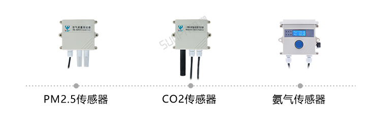环境数据采集屏传感器介绍 环境数据采集屏传感器介绍