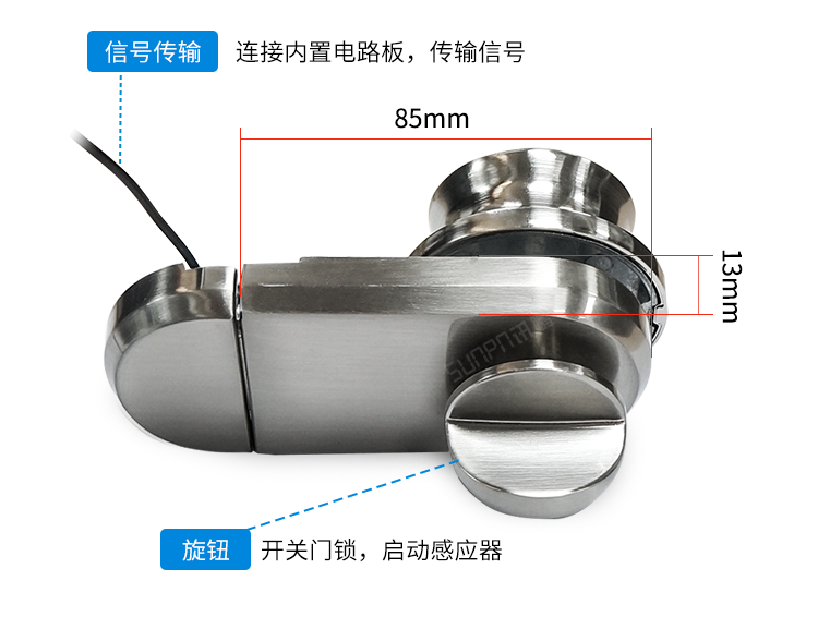 智慧公厕有人无人显示屏门锁信号传输