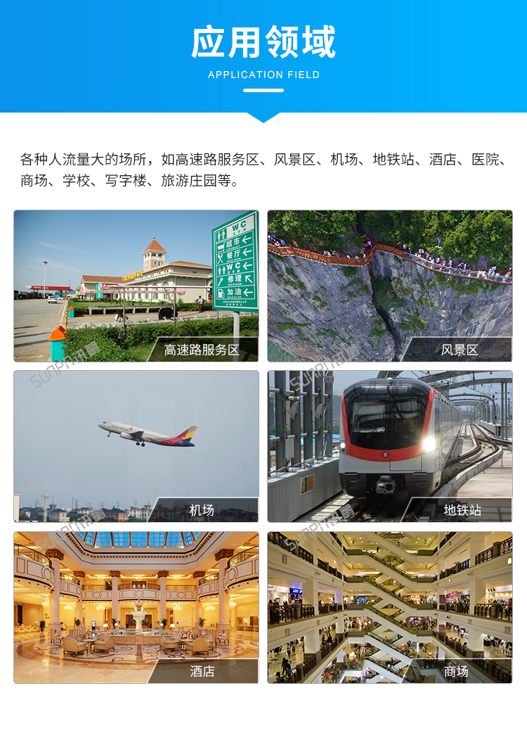 智慧公厕有人无人显示屏应用场景