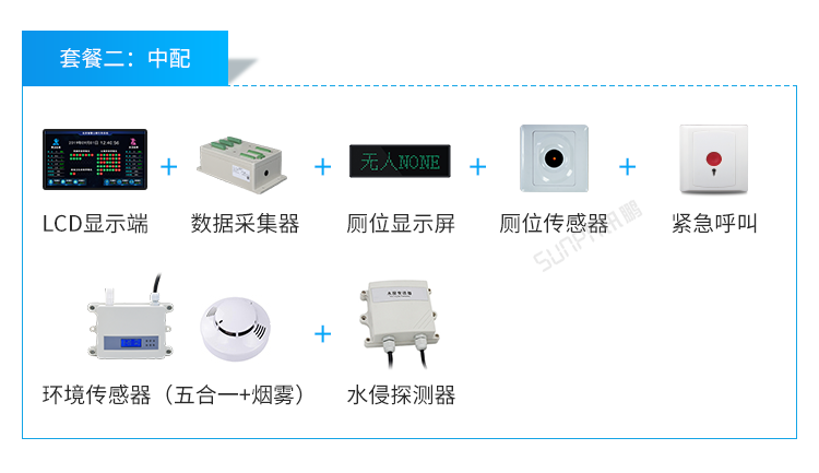 智能公厕搭配硬件参考