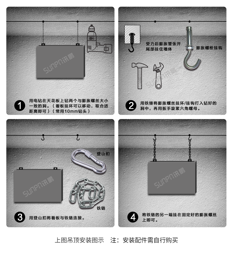 生产管理看板安装说明 生产管理看板安装说明