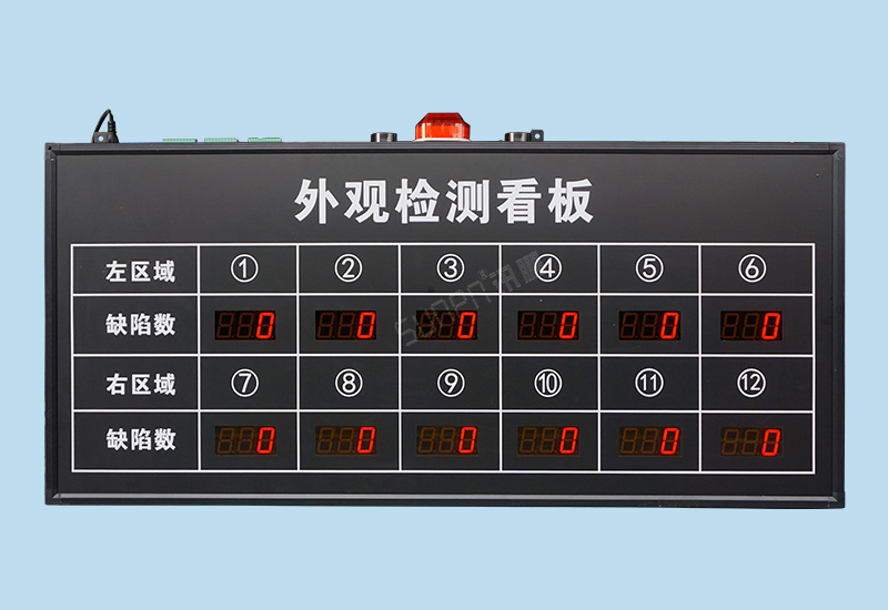 生产管理看板_车间生产质量监测显示屏