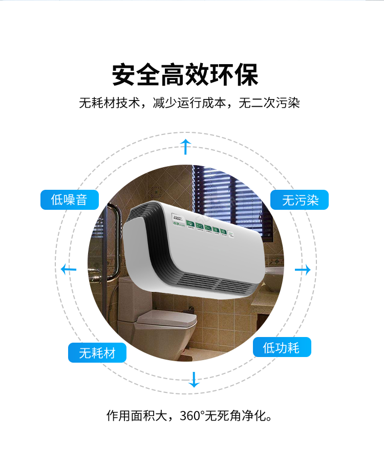 智慧厕所除臭杀菌机-安全高效环保