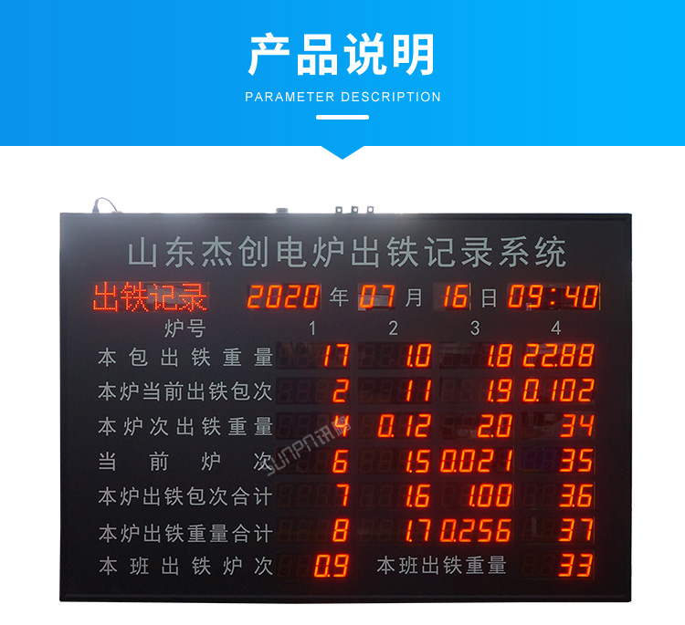 工业电子看板-产品说明