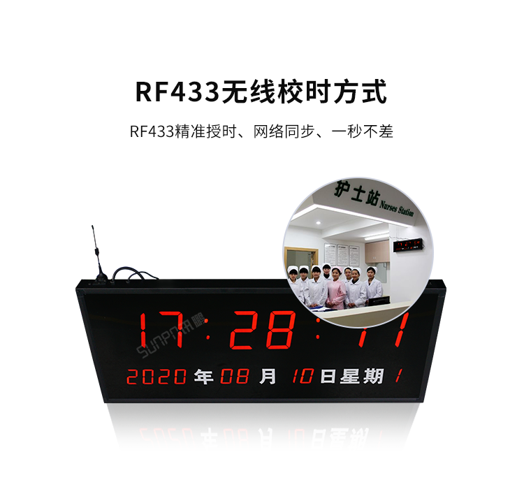 网络同步时钟系统-校时方式