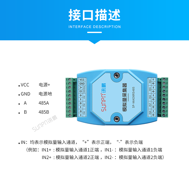 模拟量数据采集器-接口描述