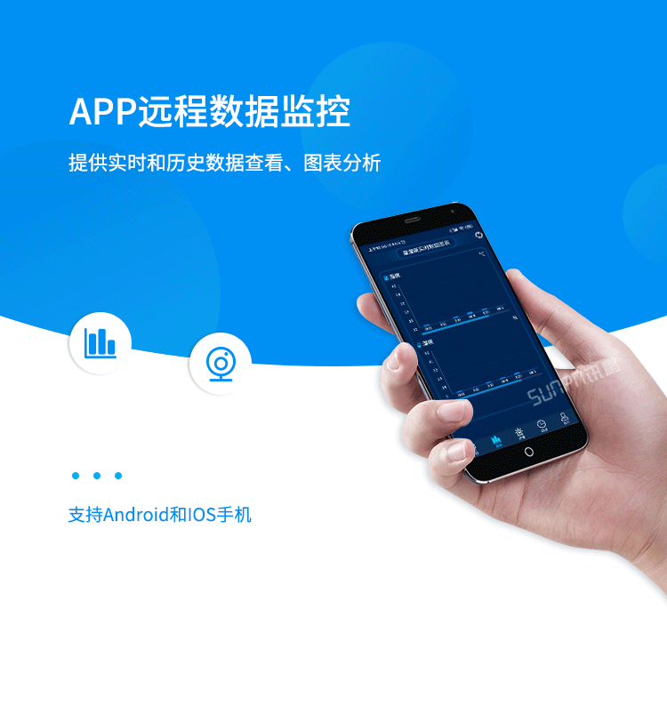温湿度监控系统-APP远程数据监控