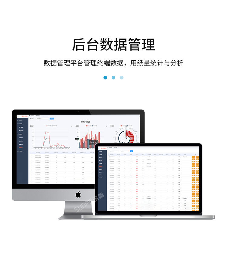 人脸识别厕纸机-后台数据管理