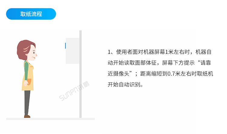 人脸识别厕纸机-操作说明