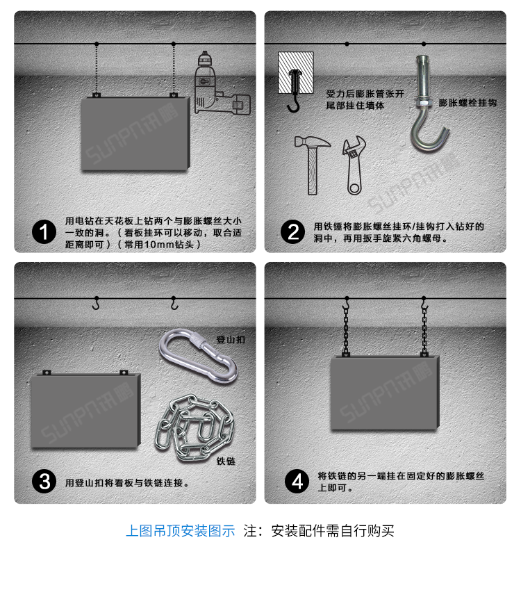 安灯系统-安装方式