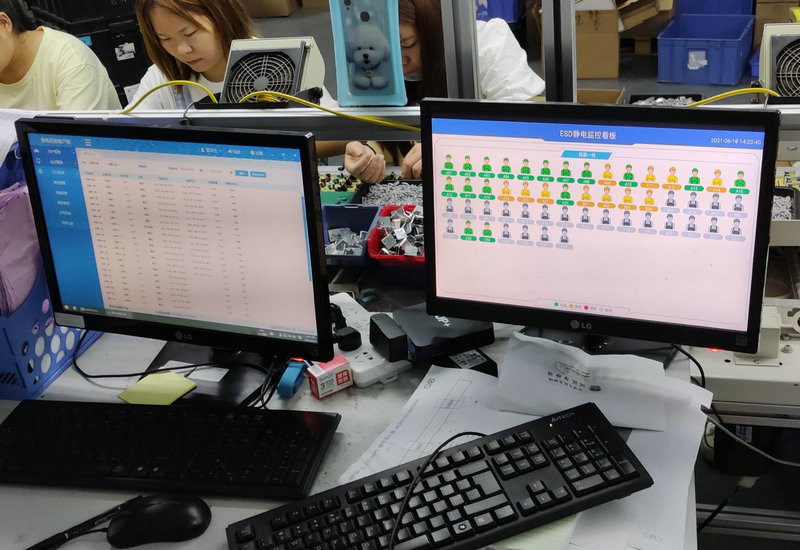 重庆力耀科技ESD防静电在线监控系统案例