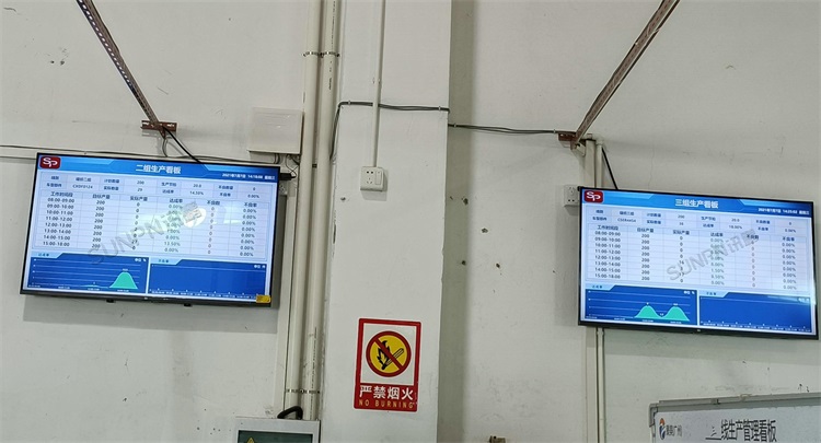 生产管理看板系统-腾美汽车现场图片