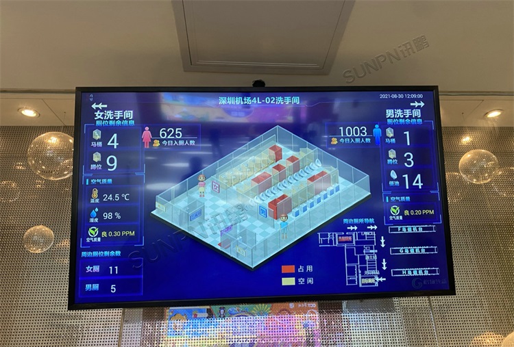 深圳机场智慧公厕系统