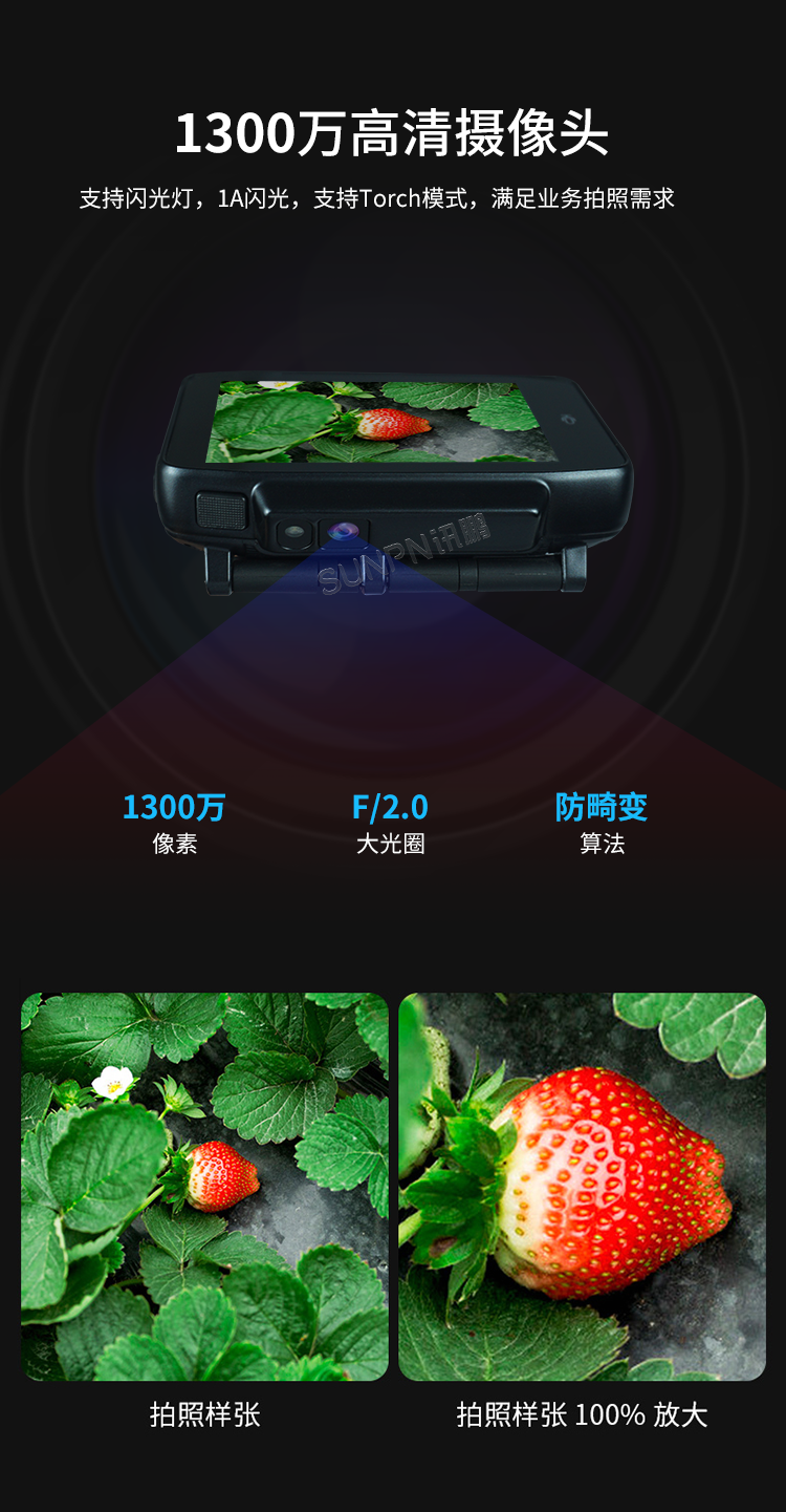 工业智能腕表-高清摄像头