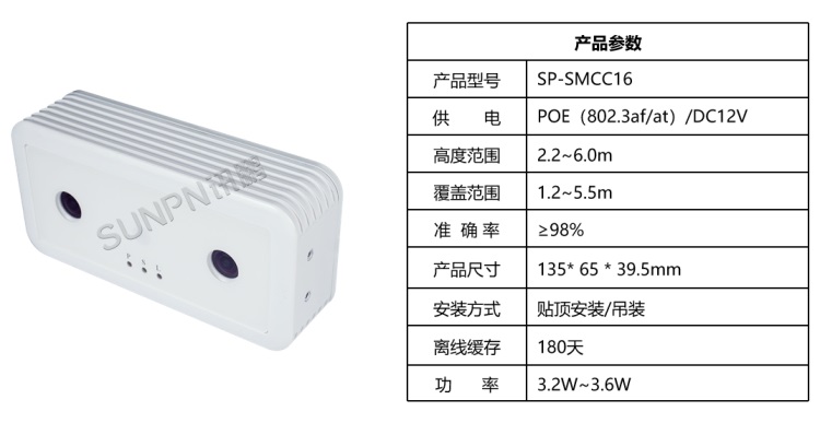 客流3D双目客流统计一体机
