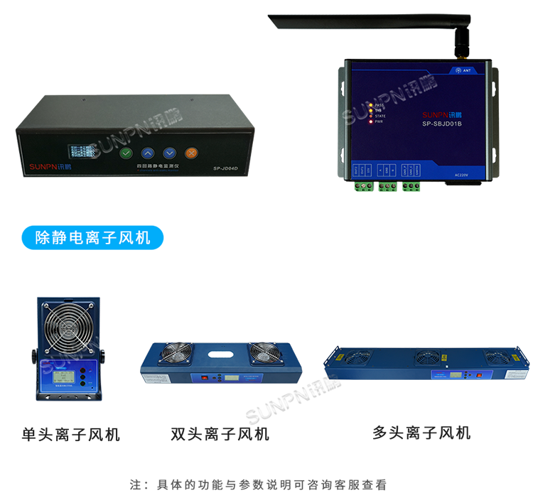 防静电监控系统相关硬件设备