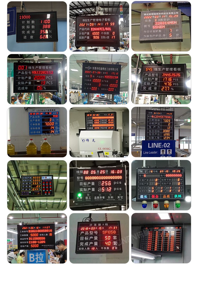 LED电子看板实拍案例