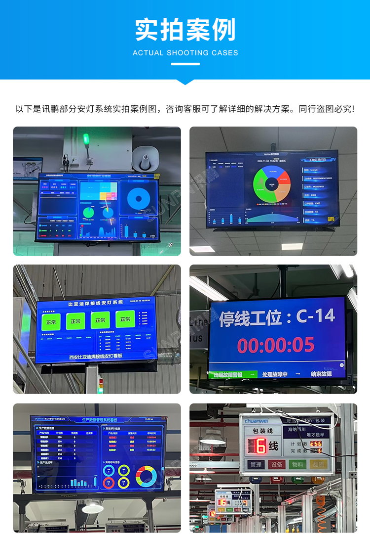 安灯系统相关应用案例