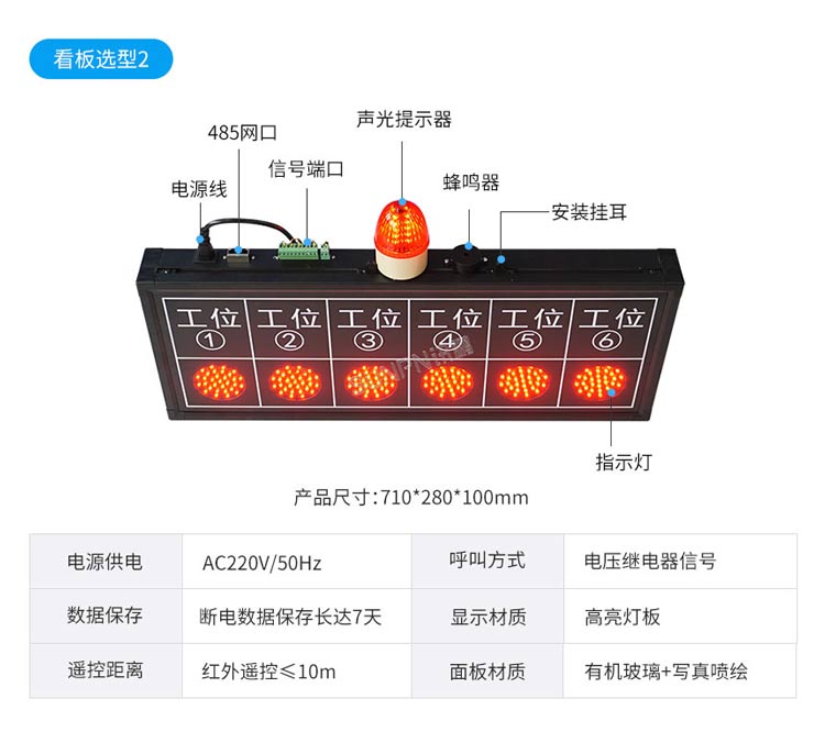 安灯系统看板选型 安灯系统看板选型