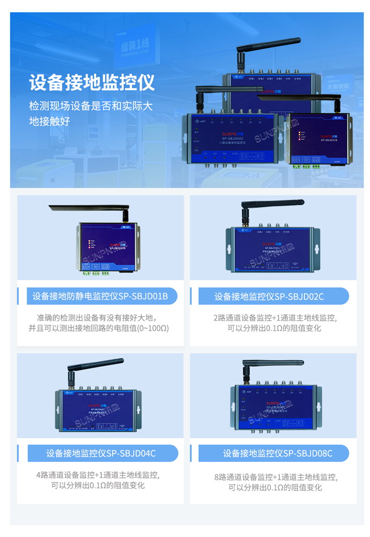 防静电监控系统相关硬件
