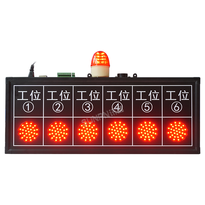 无线安灯呼叫报警系统状态数据采集andon看板解决方案_讯鹏科技