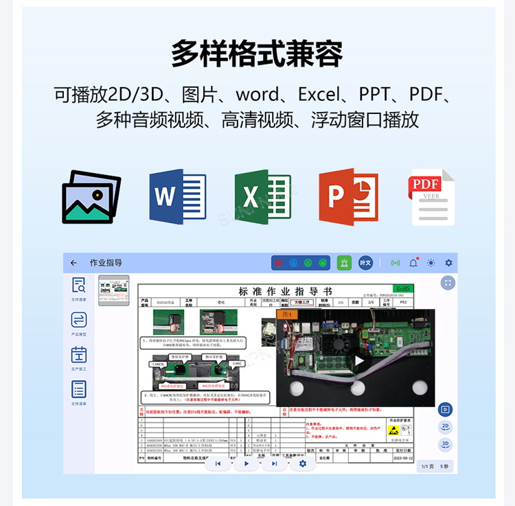 ESOP系统兼容多种播放格式