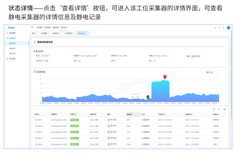 防静电监控软件介绍